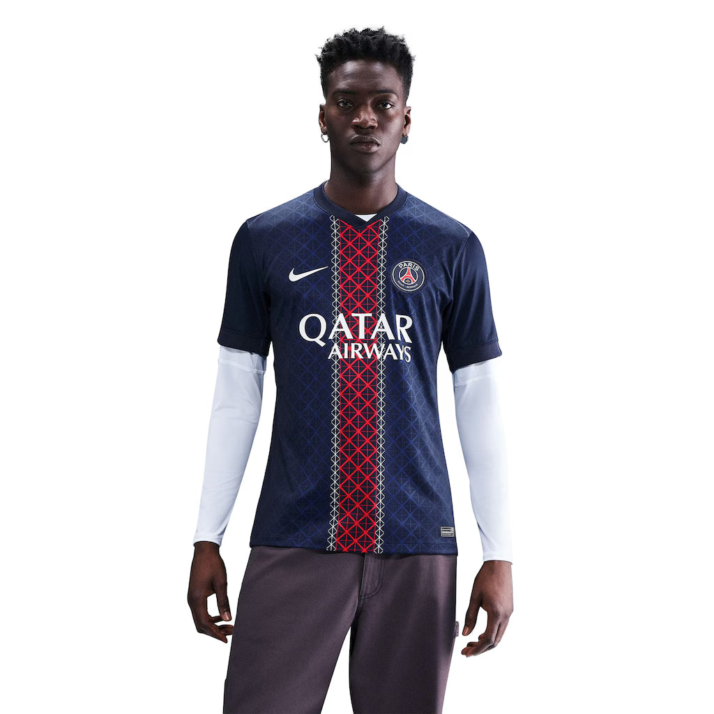 Camisa Paris Saint-Germain I 25/26 Torcedor Nike Masculina - Azul