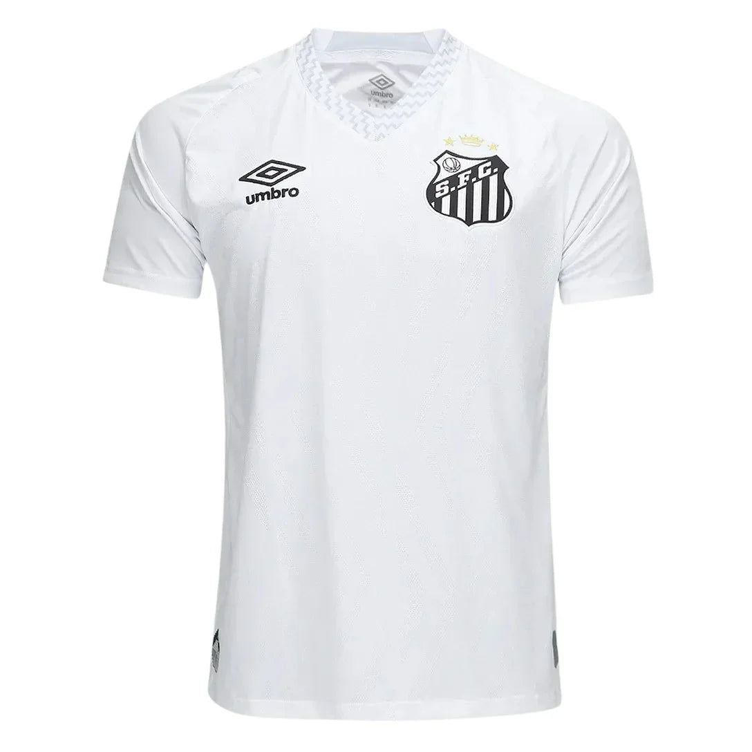 Camisa Santos I 25/26 s/n Torcedor Umbro Masculina - Branco+Cinza