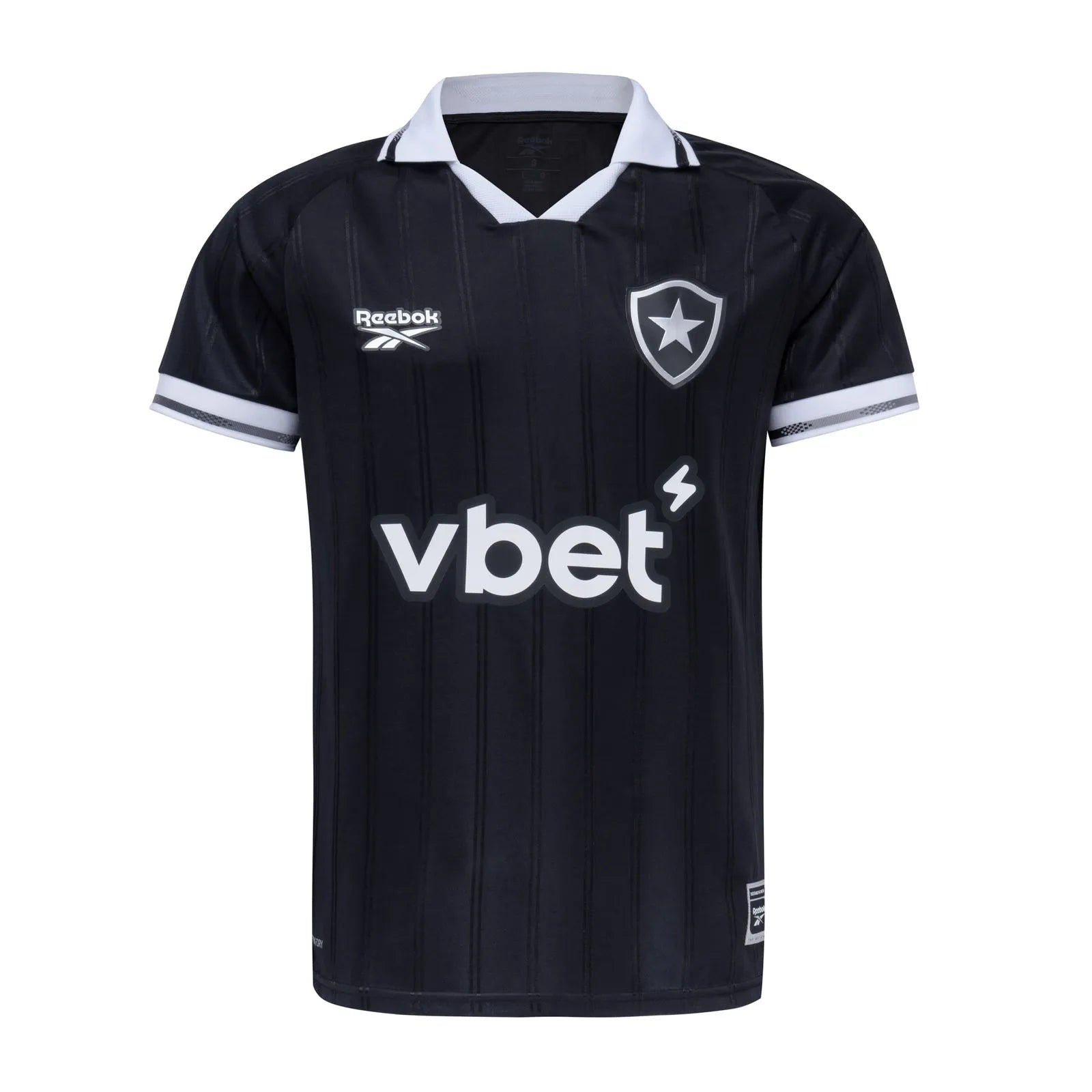 Camisa Botafogo II 25/26 s/n Torcedor Reebok Masculina - Preta