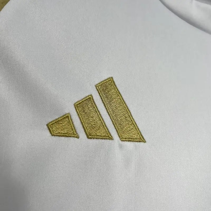 Camisa Al-Nassr III 24/25 s/n° Torcedor Adidas Masculina - Branca+Dourado
