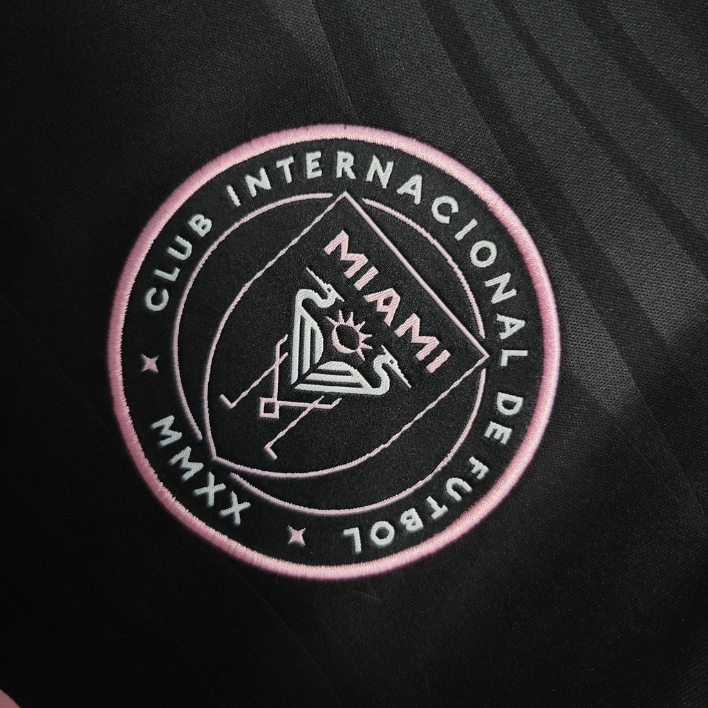 Camisa Inter Miami II 23/24 Messi 10 - Torcedor Adidas Masculina - Preto