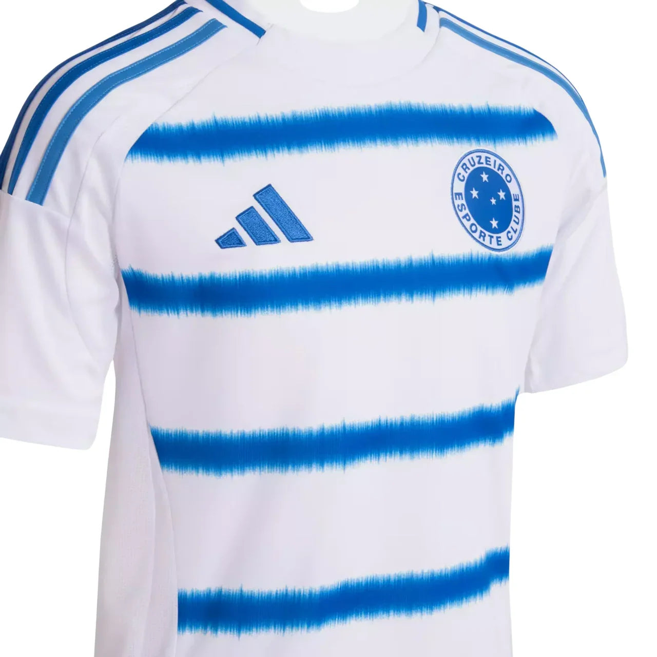 Camisa Cruzeiro II 25/26 s/n Torcedor Adidas Masculina - Branco+Azul