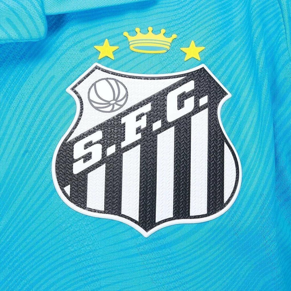 Camisa Santos 25/26 s/n Torcedor Edição Especial Umbro Masculina - Azul+Preto