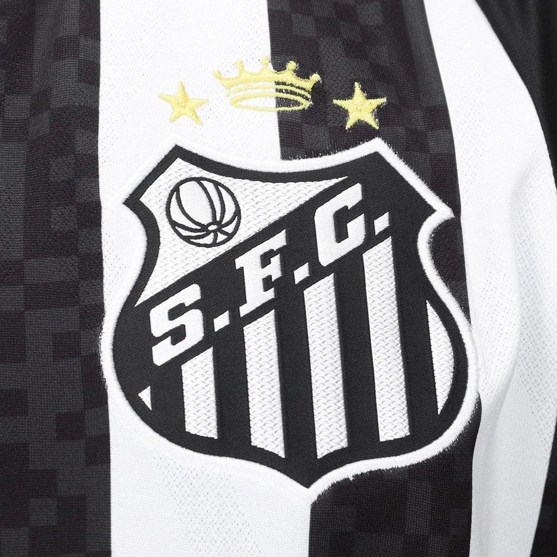 Camisa Santos II 25/26 S/N Torcedor Umbro Masculina - Preto+Branco