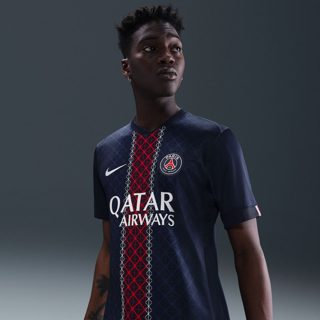Camisa Paris Saint-Germain I 25/26 Torcedor Nike Masculina - Azul