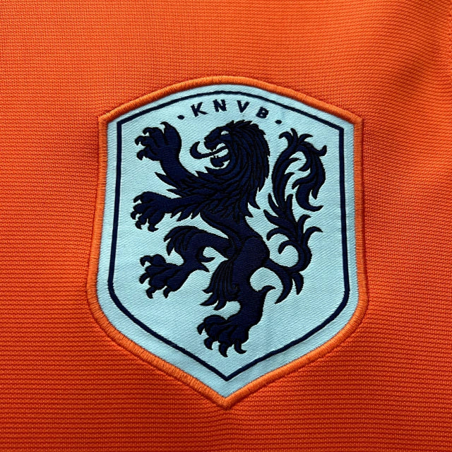 Camisa Seleção Holanda I 24/25 s/n Torcedor Nike - Laranja