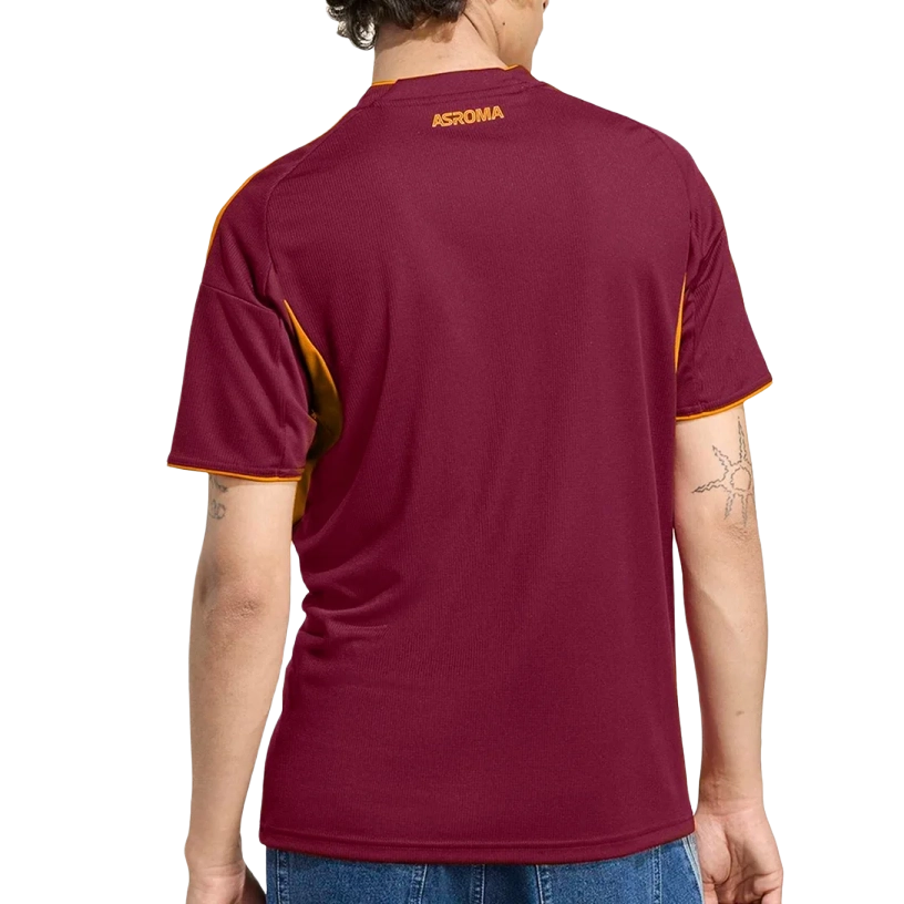 Camisa Roma I 25/26 s/n Torcedor Adidas Masculina - Bordô