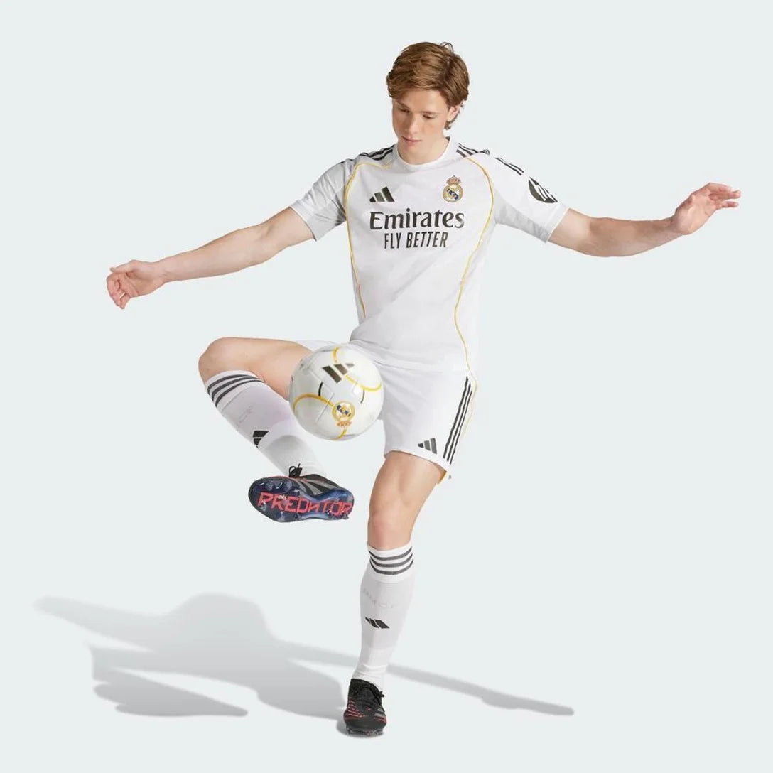 Camisa Adidas I Real Madrid 25/26 Masculina - Branco