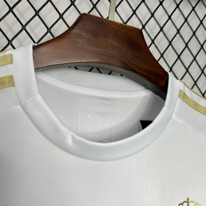 Camisa Al-Nassr III 24/25 s/n° Torcedor Adidas Masculina - Branca+Dourado