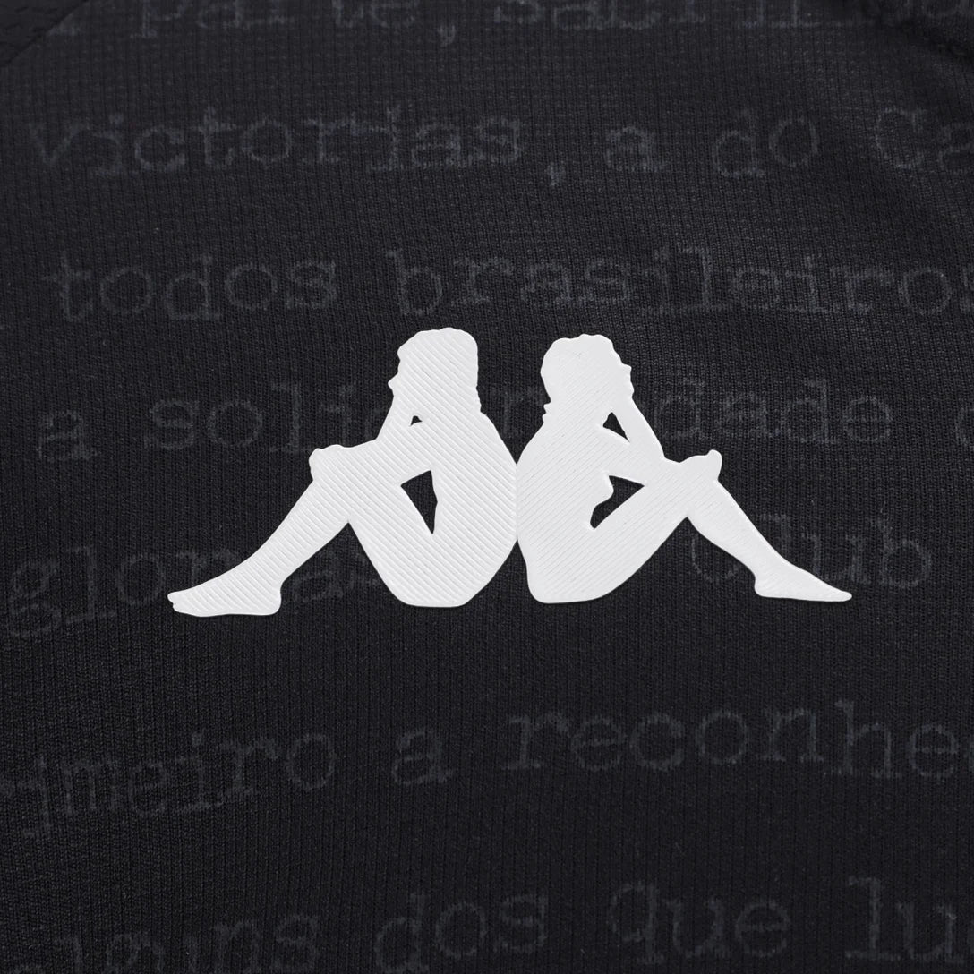 Camisa Vasco III 24/25 s/n° Kombat Torcedor Kappa Masculina - Preto