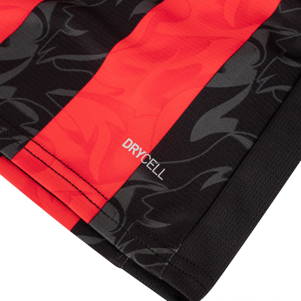 Camisa do Milan I 25/26 s/n Torcedor Puma Masculina - Vermelho+Preto