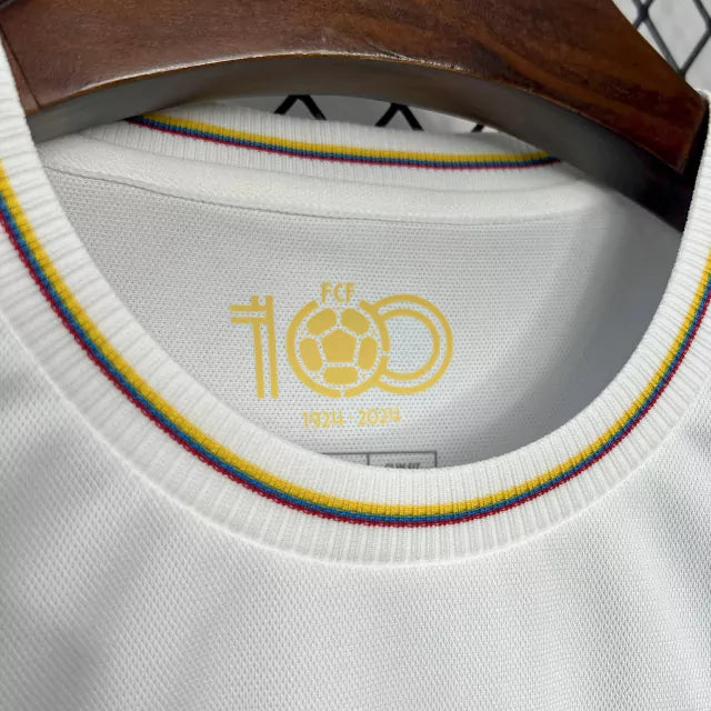 Camisa Colômbia 100 anos Edição Especial Adidas Masculina - Branco