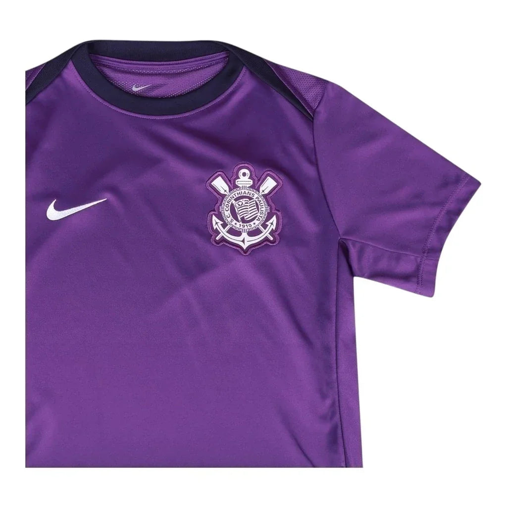 Camisa Corinthians Treino 25/26 s/n Torcedor Nike Masculina - Roxa