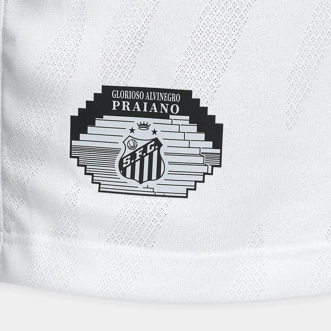Camisa Santos I 25/26 s/n Torcedor Umbro Masculina - Branco+Cinza