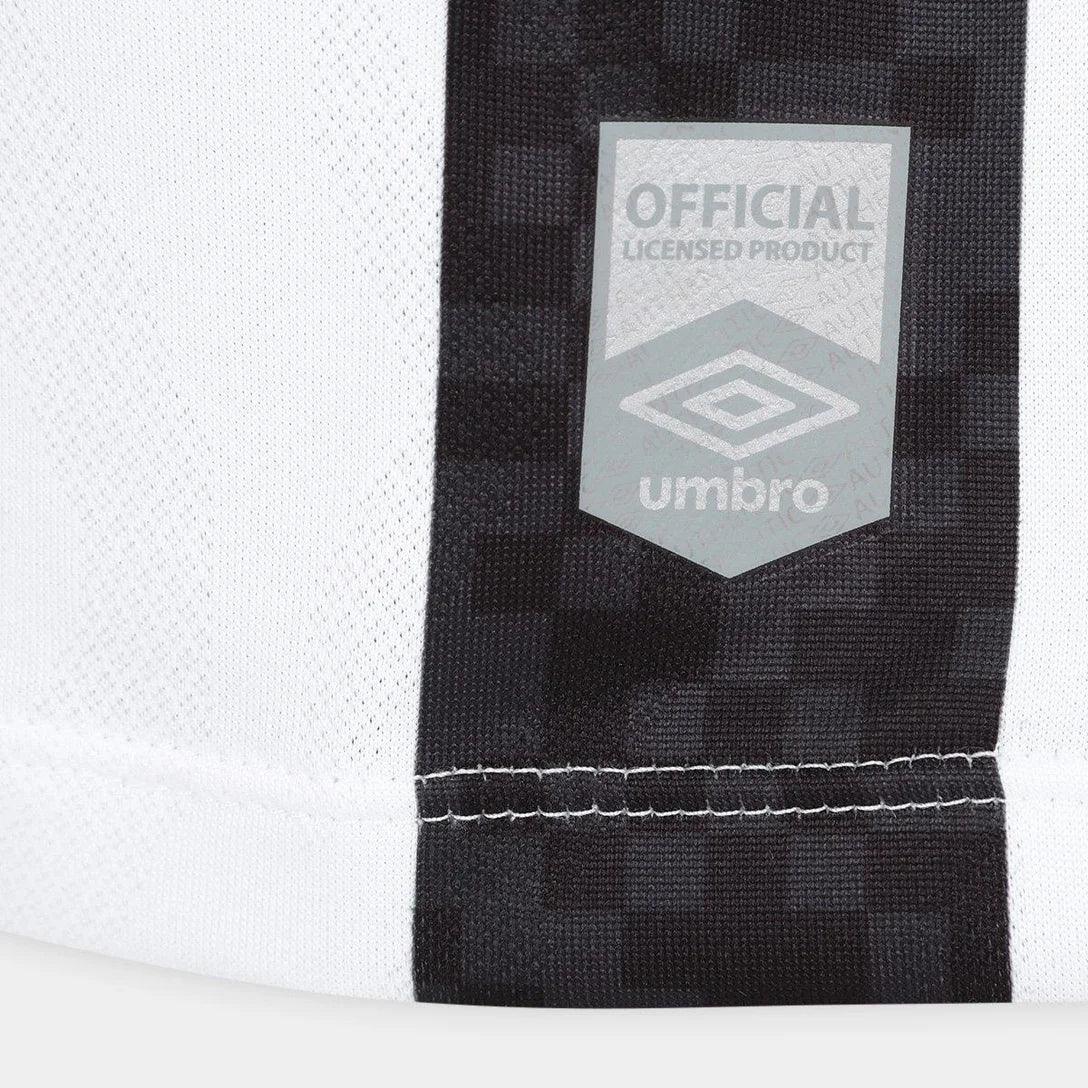Camisa Santos II 25/26 S/N Torcedor Umbro Masculina - Preto+Branco