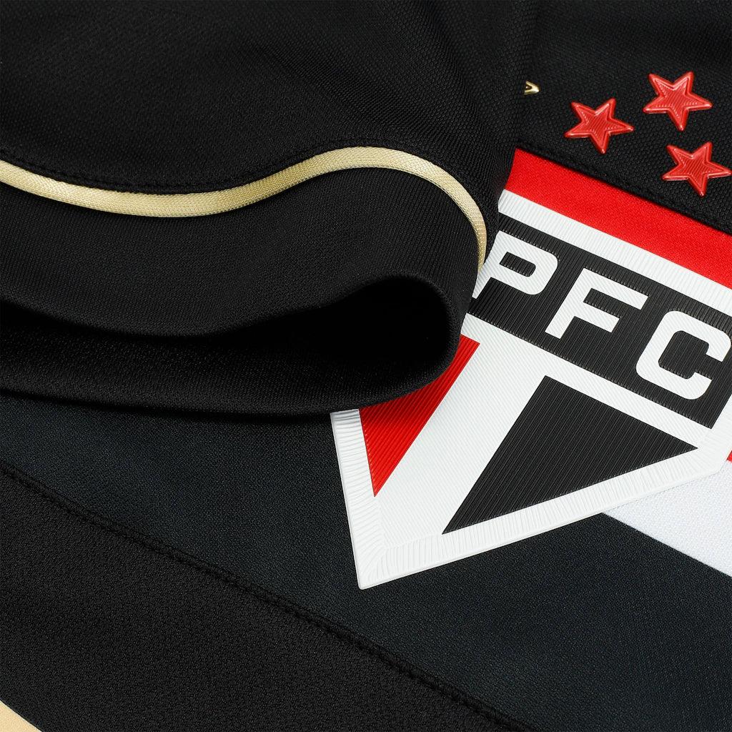 Camisa São Paulo III 25/26 s/n° Torcedor Comemorativa New Balance Masculina - Preto+Vermelho