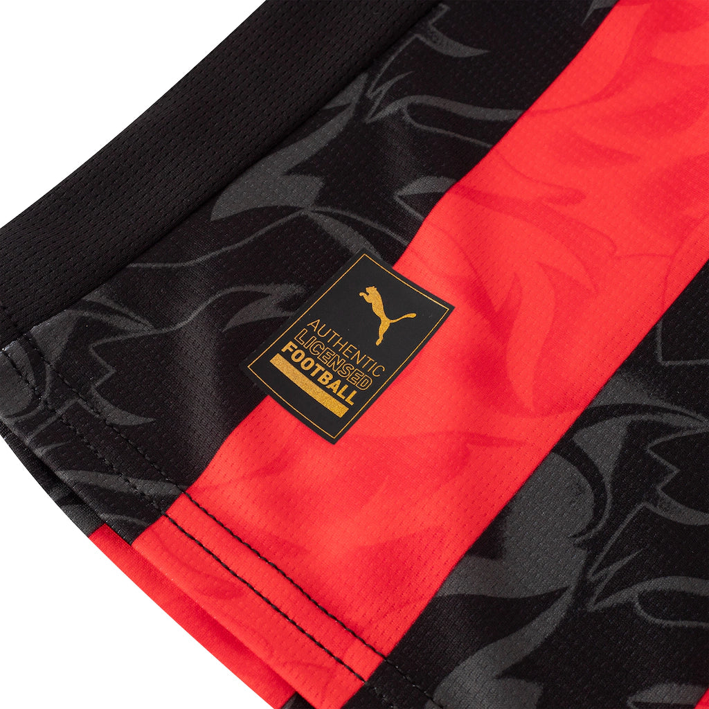 Camisa do Milan I 25/26 s/n Torcedor Puma Masculina - Vermelho+Preto