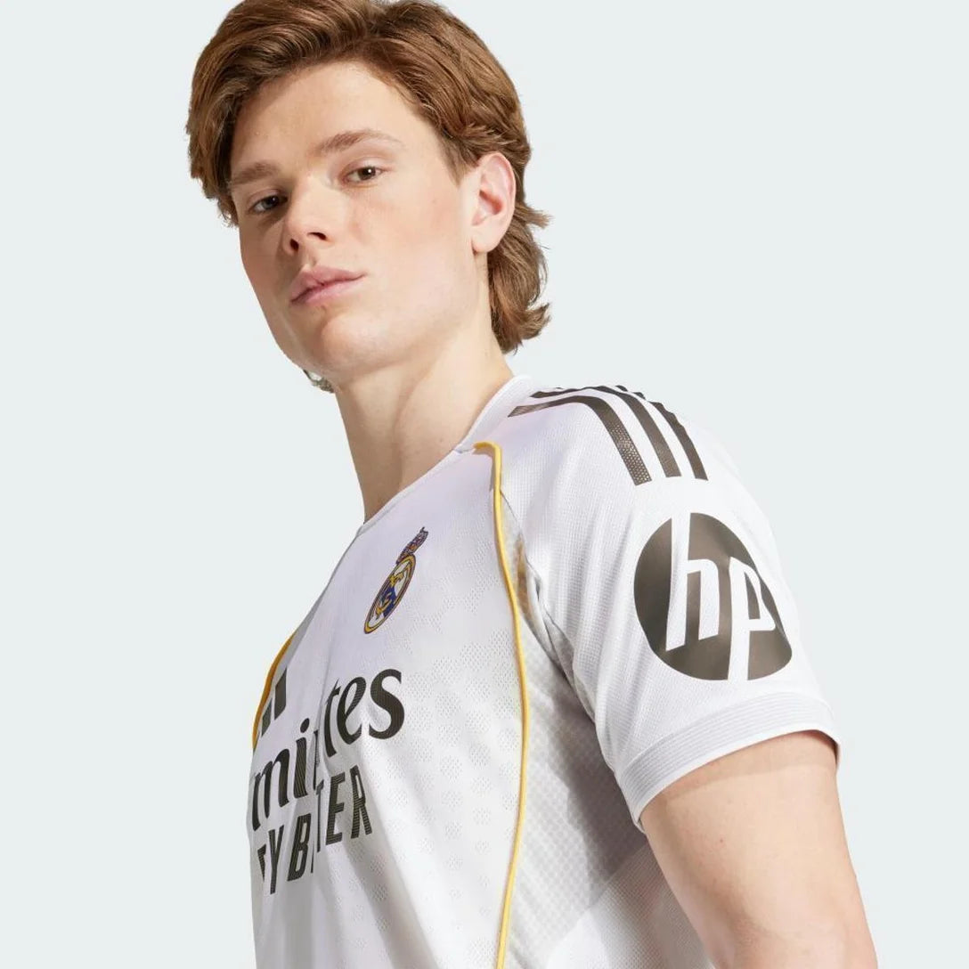 Camisa Adidas I Real Madrid 25/26 Masculina - Branco
