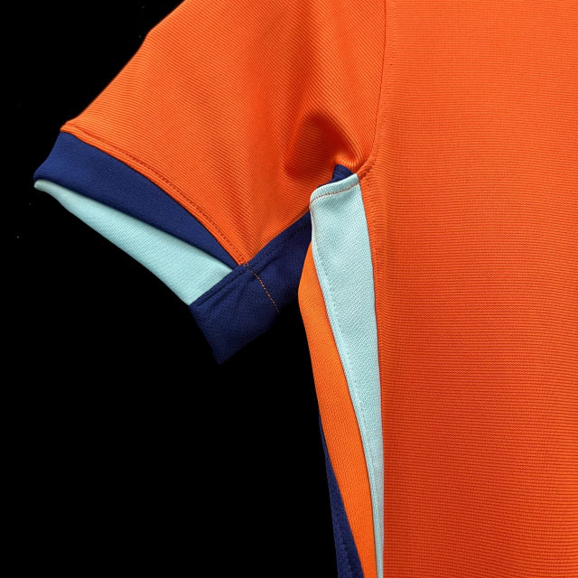 Camisa Seleção Holanda I 24/25 s/n Torcedor Nike - Laranja
