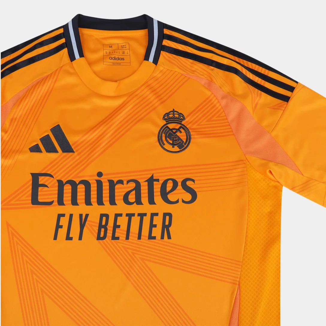 Camisa Real Madrid II 24/25 s/n° Torcedor Adidas Masculina - Laranja