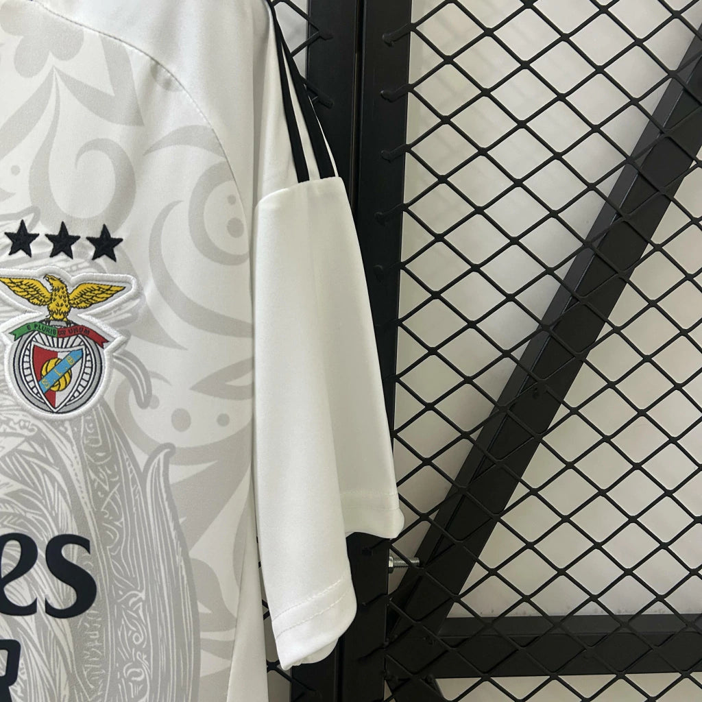 Camisa Benfica 25/26 s/n Torcedor Adidas Masculina - Branca