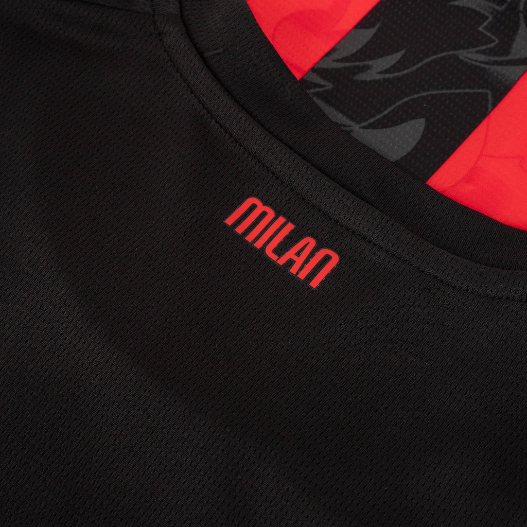 Camisa do Milan I 25/26 s/n Torcedor Puma Masculina - Vermelho+Preto