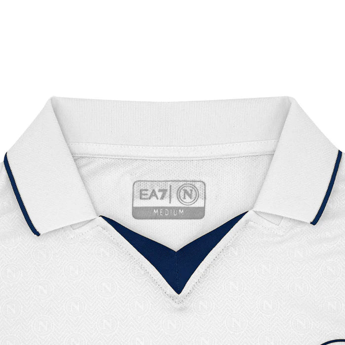 Camisa Napoli II 24/25 s/n° Torcedor EA7 Masculina - Branca