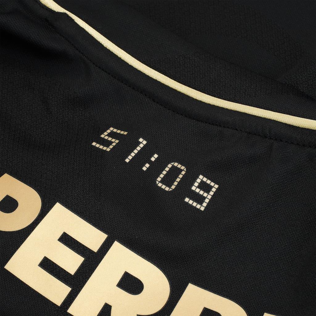 Camisa São Paulo III 25/26 s/n° Torcedor Comemorativa New Balance Masculina - Preto+Vermelho