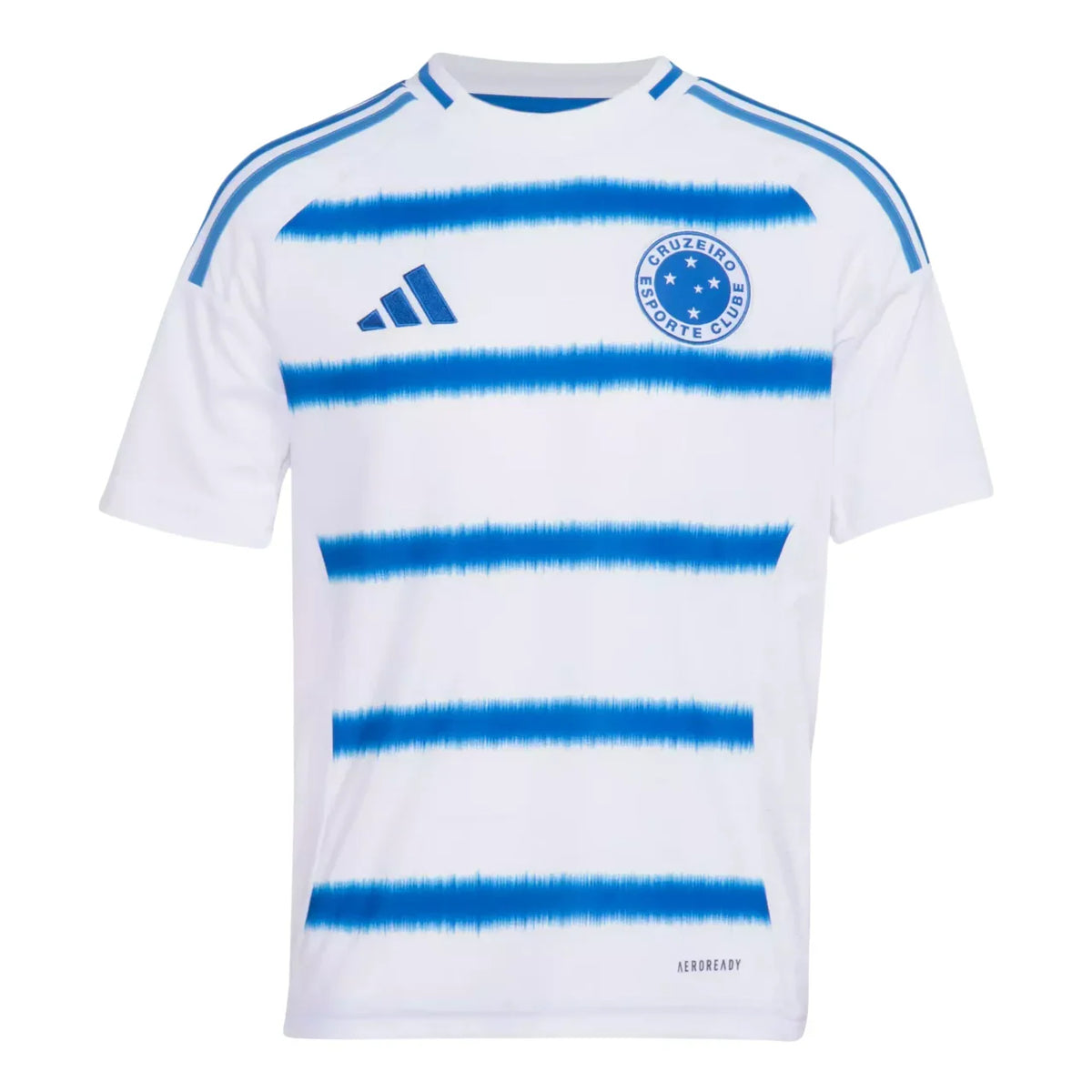 Camisa Cruzeiro II 25/26 s/n Torcedor Adidas Masculina - Branco+Azul