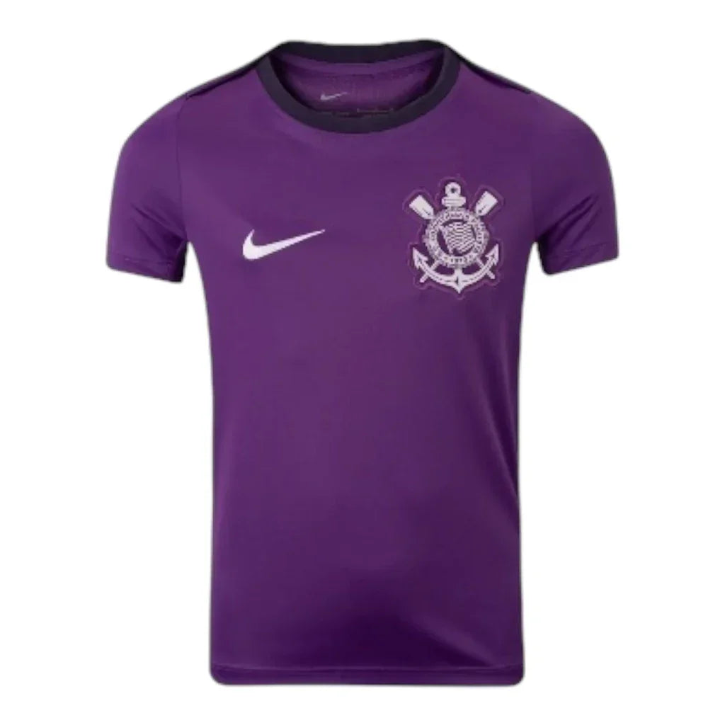 Camisa Corinthians Treino 25/26 s/n Torcedor Nike Masculina - Roxa