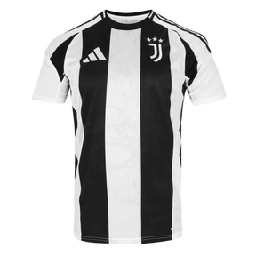 Camisa Juventus Home 24/25 s/n° Torcedor Adidas Masculina - Branco+Preto