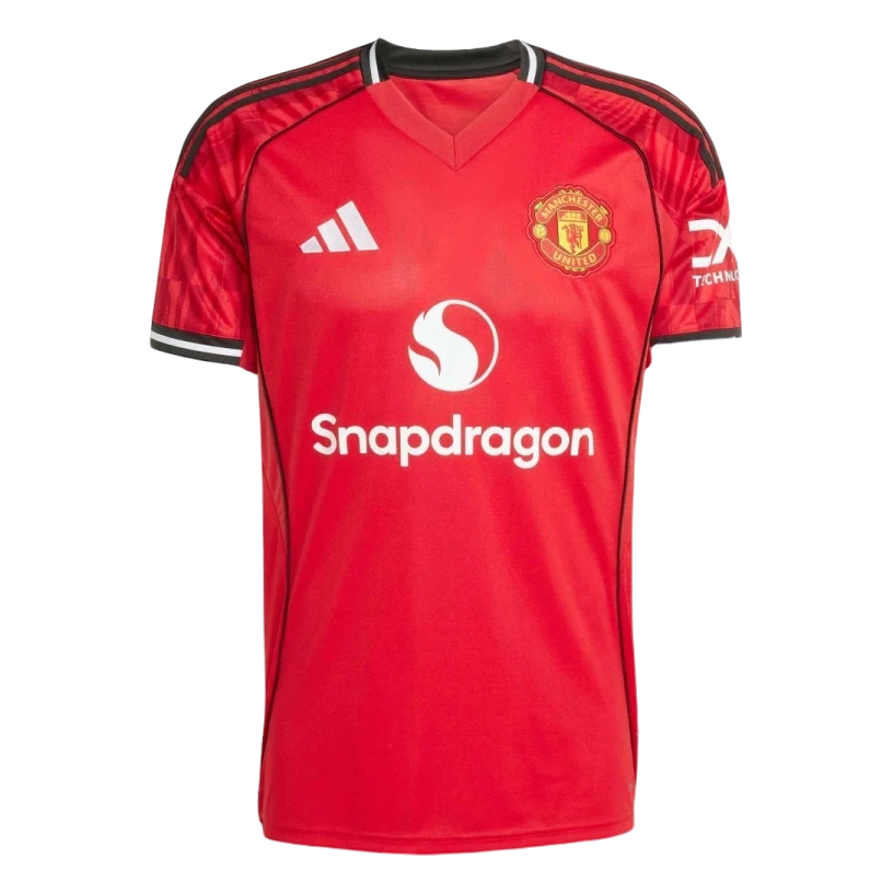 Camisa Manchester United I 25/26 s/n Torcedor Adidas Masculina - Vermelho