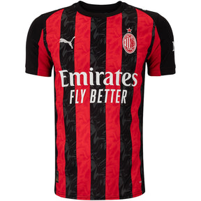 Camisa do Milan I 25/26 s/n Torcedor Puma Masculina - Vermelho+Preto