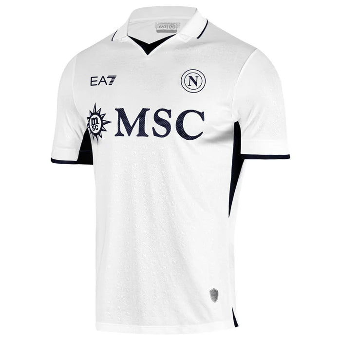 Camisa Napoli II 24/25 s/n° Torcedor EA7 Masculina - Branca