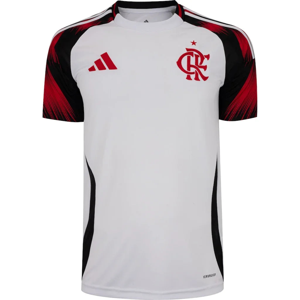 Camisa Flamengo II 25/26 s/n Torcedor Adidas Masculina - Branco