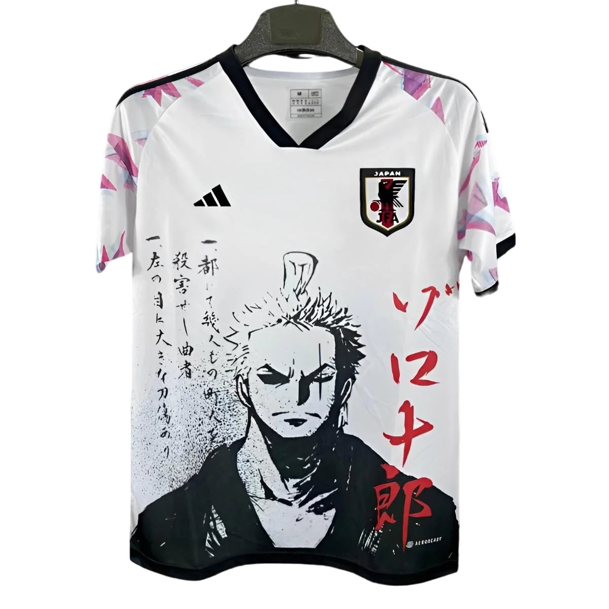 Camisa Japão 24/25 sn° Edição Especial "Roronoa Zoro" Torcedor Masculina - Branca