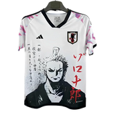 Camisa Japão 24/25 sn° Edição Especial "Roronoa Zoro" Torcedor Masculina - Branca