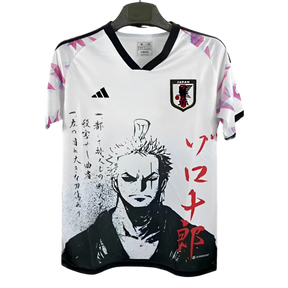 Camisa Japão 24/25 sn° Edição Especial "Roronoa Zoro" Torcedor Masculina - Branca