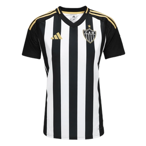 Camisa Atlético Mineiro I 25/26 s/n Torcedor Adidas Feminina - Preto