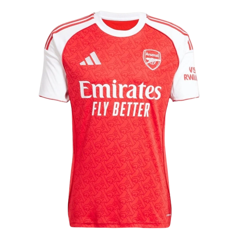 Camisa Arsenal Home 25/26 s/n Torcedor Adidas Masculino - Vermelho
