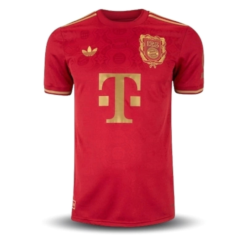 Camisa Bayern de Munique 125 Aniversario 25/26 s/n Torcedor Adidas - Vermelho