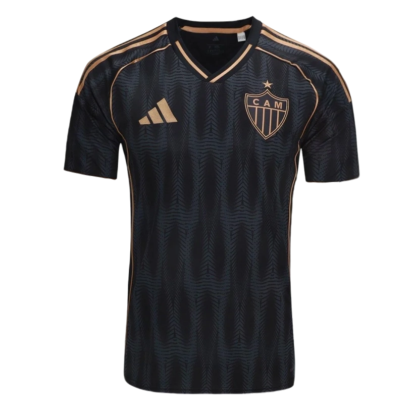 Camisa Atlético Mineiro III 25/26 s/n Torcedor Adidas Masculina - Preto