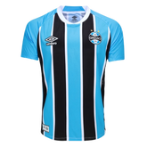 Camisa Grêmio I 25/26 Torcedor Umbro Masculina - Azul+Preto