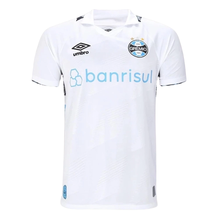 Camisa Grêmio II 24/25 s/n° Torcedor Umbro Masculina - Branco e Azul