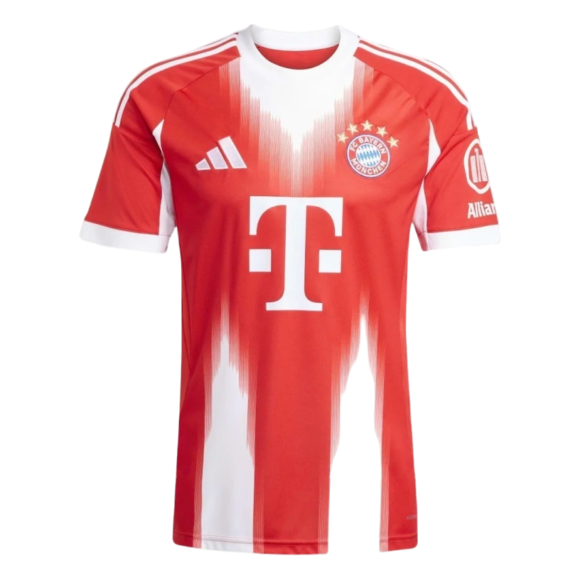 Camisa Bayern de Munique Home 25/26 s/n Torcedor Adidas - Vermelho