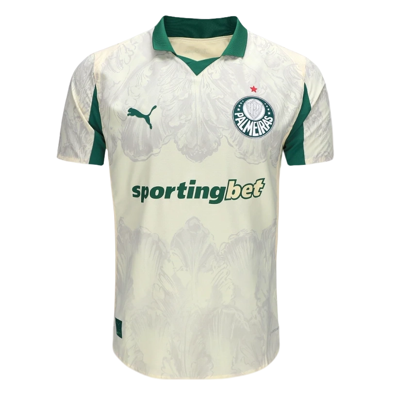 Camisa Palmeiras KidSuper 25/26 s/n Torcedor Puma Masculina - Off White