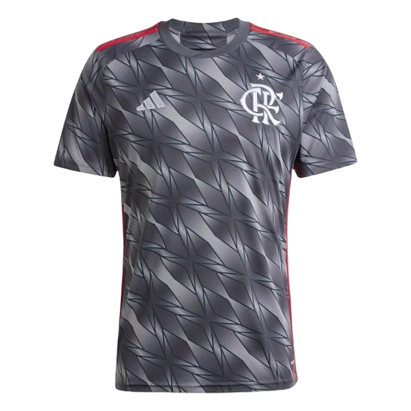 Camisa Flamengo III 24/25 s/n Adidas Masculina - Cinza