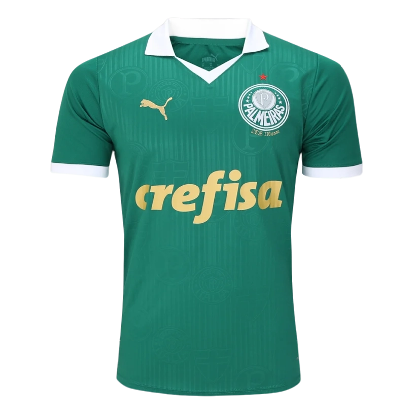 Camisa Palmeiras I 24/25 sn° Torcedor Puma Masculina - Verde