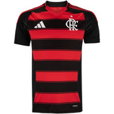 Camisa Flamengo I 25/26 s/n Torcedor Adidas Masculina - Preto
