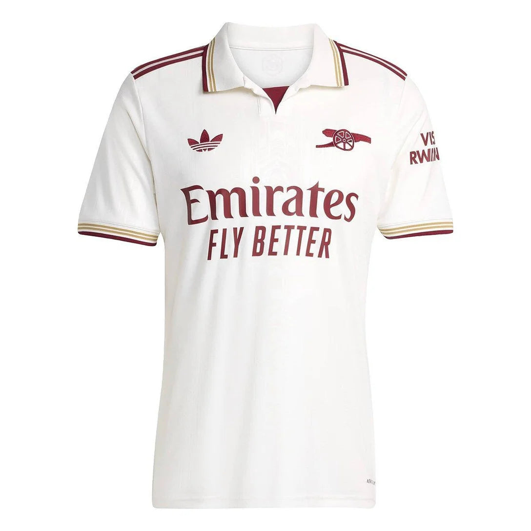 Camisa Arsenal III 25/26 s/n Torcedor Adidas Masculino - Branco